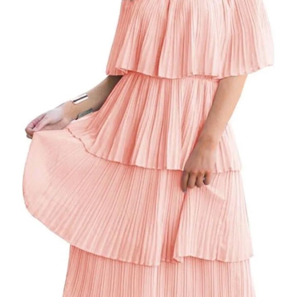 Chic Pink Maxi Dress